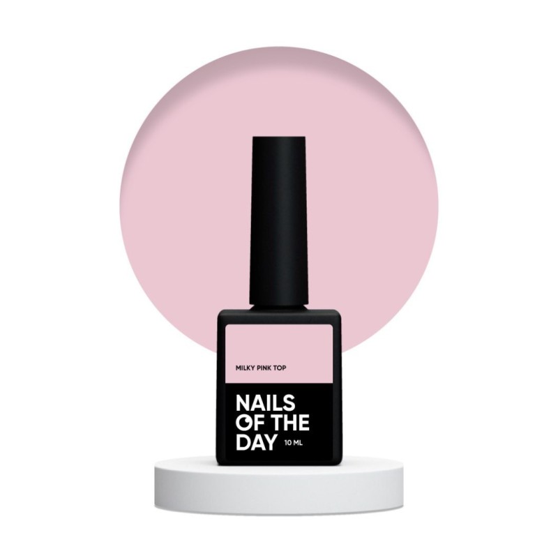 NAILSOFTHEDAY Milky pink top, 10 ml