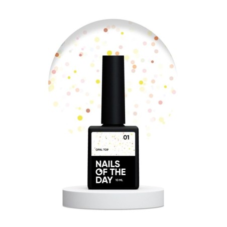 NAILSOFTHENIGHT Opal top 01, 10 ml