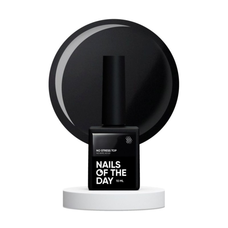 NAILSOFTHEDAY No Stress top no wipe 10 ml