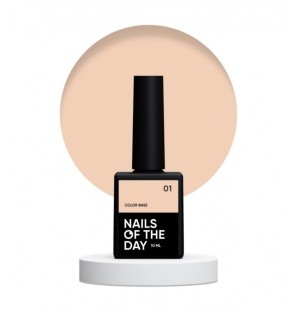 NAILSOFTHEDAY Color base  01,  10 ml